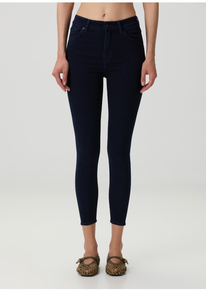 Aubrey Koyu Lacivert Skinny Jean Pantolon fiyatları