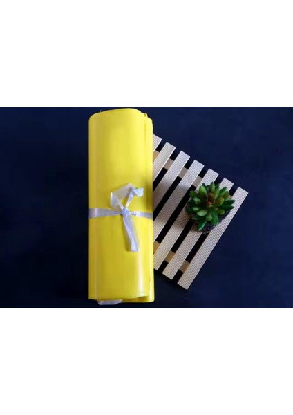 Kargo Poşeti, E Ticaret Poşeti, Paketleme Poşeti, Cepsiz Kargo Poşeti, Sarı 38X52 (100 Adet)