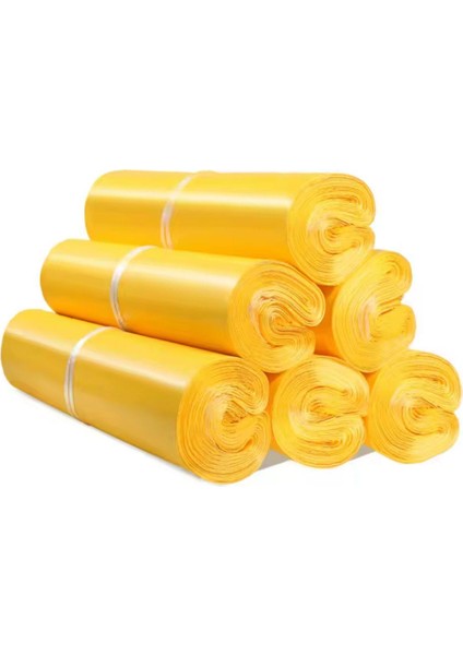 Kargo Poşeti, E Ticaret Poşeti, Paketleme Poşeti, Cepsiz Kargo Poşeti, Sarı 38X52 (100 Adet) modelleri