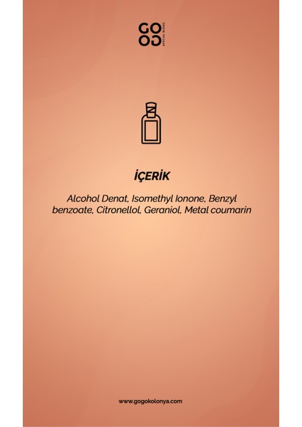 Gogo Love Kolonya 250ML Cam Şişe - 15 Adet indirimleri