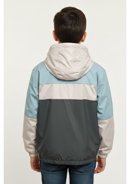 Erkek Çocuk Garnili Su/rüzgar Geçirmez Nakışlı Premium Yağmurluk - 2112 fiyatları