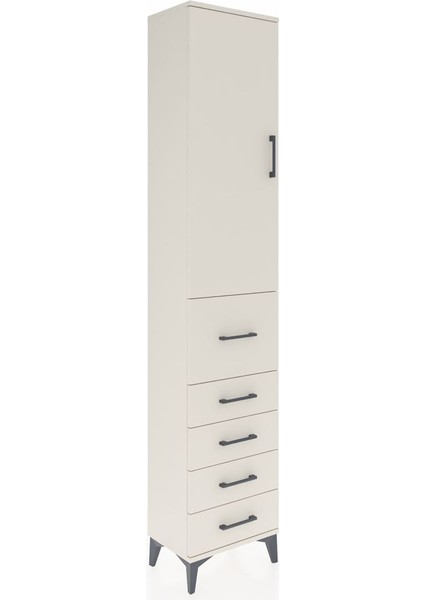 Arges Dolap 3 Raflı 5 Çekmeceli Tek Kapaklı 44X30X221 Aytaşı-Aytaşı fiyatları