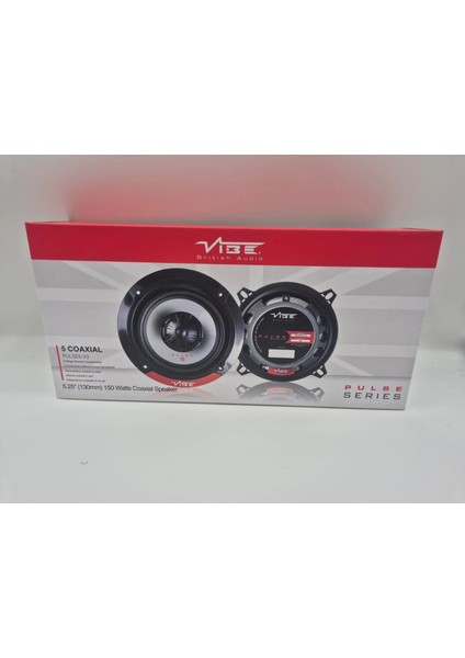 13CM Hoparlör – Vibe Pulse5-V3 150W - Vibe Tweeterli , 13 cm Hoparlör