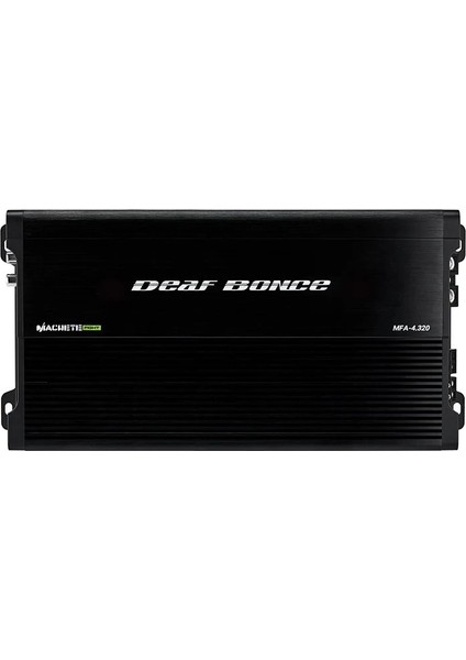 Machete 4 Kanal Amfi – 4 x 320 Rms Ses ve Bass Amfisi – Deaf Bonce Machete MFA-4.320 Oto Anfi