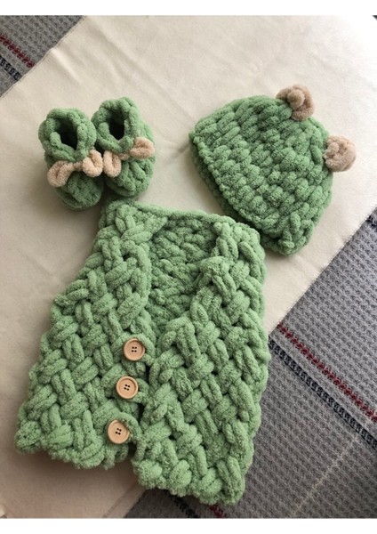 Puffy Bebek Yelek Patik Seti