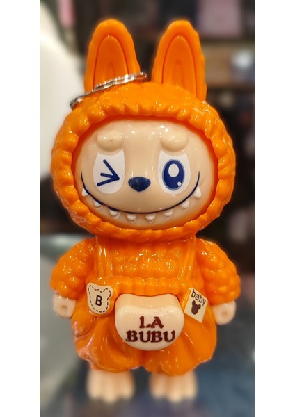Labubu Değişen Yüzlü Plastik Anahtarlık (10CM) AD48166