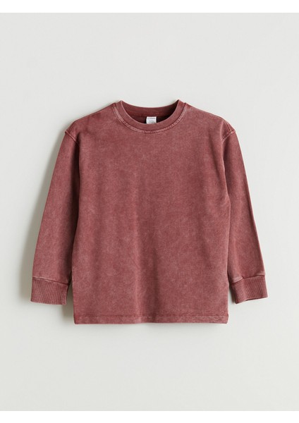 Yeni Sezon Bisiklet Yaka Erkek Çocuk Sweatshirt