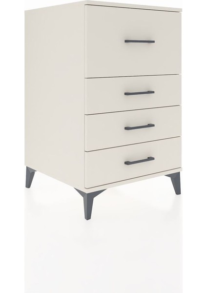 Kronos Komodin 4 Çekmeceli 60X59X96 Aytaşı-Aytaşı fiyatları