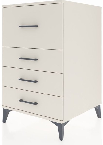 Kronos Komodin 4 Çekmeceli 60X59X96 Aytaşı-Aytaşı modelleri