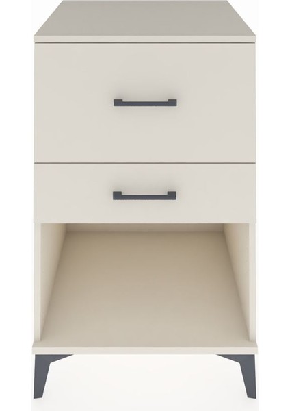 Kronos Komodin 2 Çekmeceli 60X59X96 Aytaşı-Aytaşı