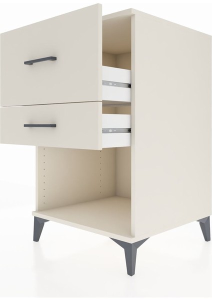 Kronos Komodin 2 Çekmeceli 60X59X96 Aytaşı-Aytaşı indirimleri