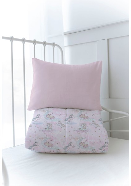 Organik Baskılı Bebek (100X150 Cm) Yorgan Seti - Iconic Serisi - Unicorn Dream modelleri