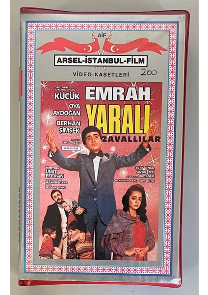 Küçük Emrah Yaralı Zavallılar Vhs Kaset (Orijinal Dönem Baskı Vhs)