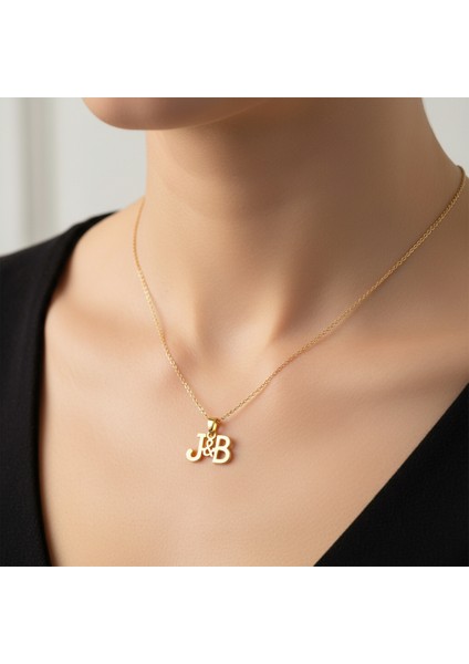 14 Ayar Altın Kolye Ucu B&j GM10323 1 gr