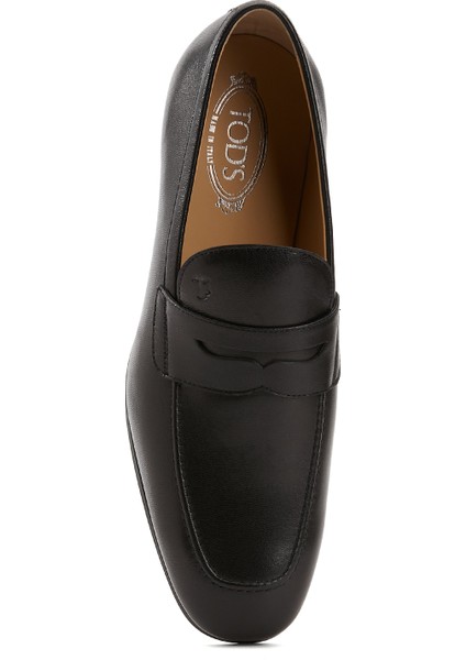 Siyah Erkek Deri Loafer fırsatları