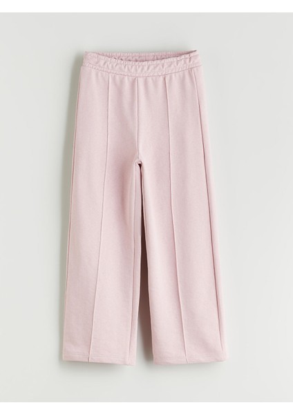 Yeni Sezon Beli Lastikli Kız Çocuk Eşofman Alt