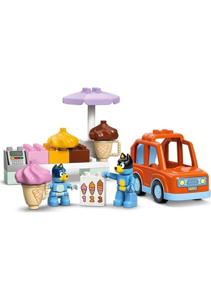 10458 LEGO Duplo Bluey ile Dondurma Gezisi 22 Parça +2 Yaş modelleri
