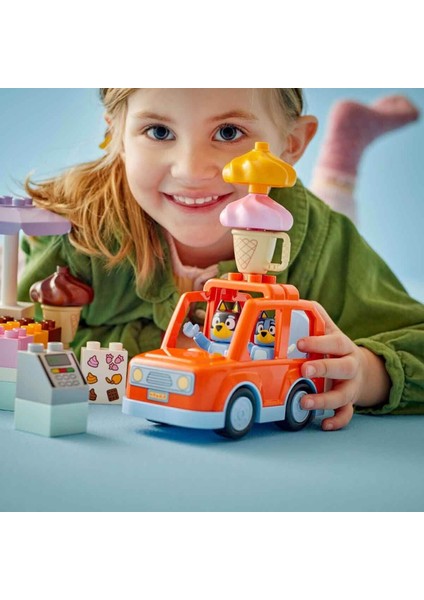 10458 LEGO Duplo Bluey ile Dondurma Gezisi 22 Parça +2 Yaş indirimleri