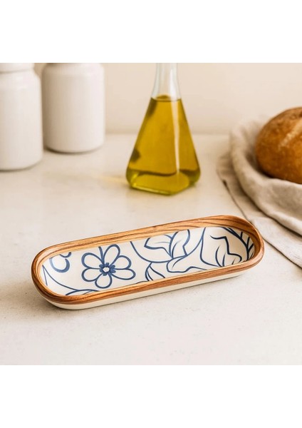 Modern Porselen Zeytinlik