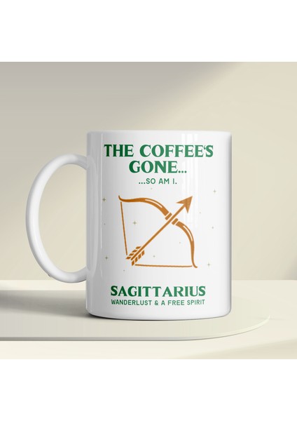 Yay Burcu Kahve Kupası – Özgür Ruhlara Özel Astroloji Temalı Hediye