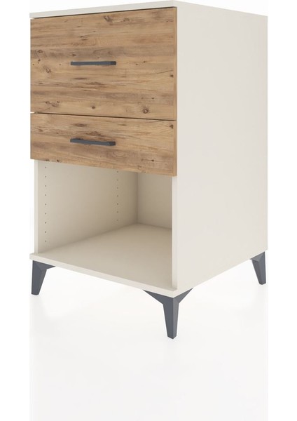 Kronos Komodin 2 Çekmeceli 60X59X96 Aytaşı-Çam modelleri