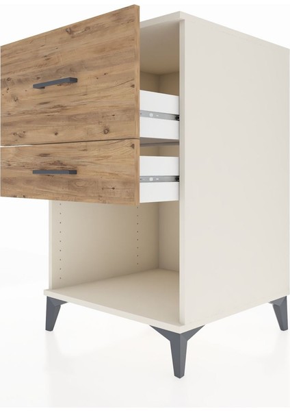 Kronos Komodin 2 Çekmeceli 60X59X96 Aytaşı-Çam indirimleri