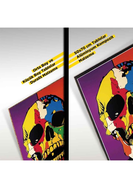 “renklerin Gücü - Modern Pop Art Duvar Dekoru” modelleri