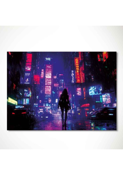 “neon Dreams - Fütüristik Modern Tablo“ fiyatları
