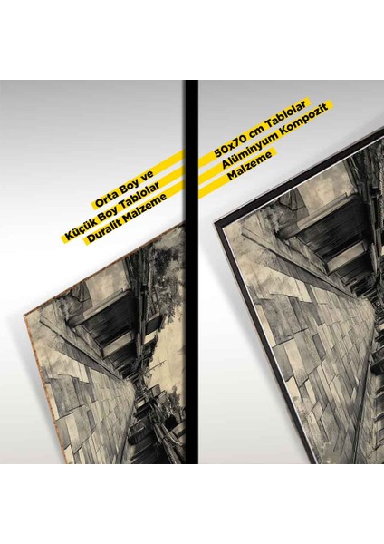 “japon Sokakları Tablo 7 – Geleneksel Asya Manzara Duvar Dekoru” modelleri