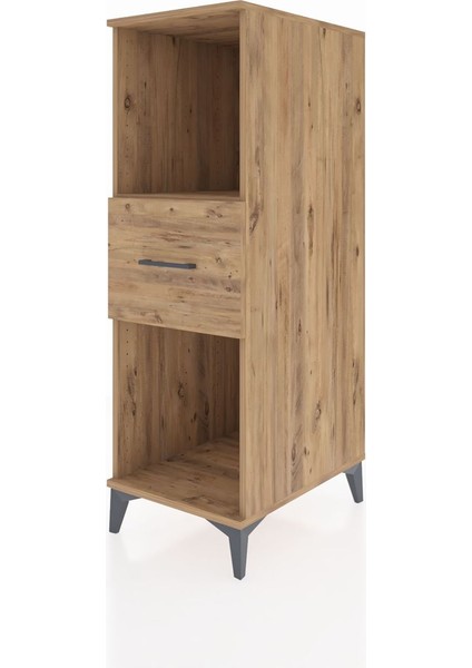 Kronos Dolap Tek Raflı Tek Çekmeceli 44X59X134 Çam-Çam modelleri