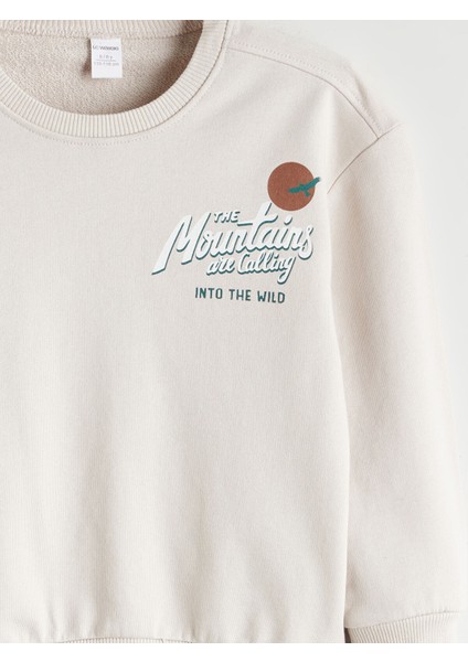 Yeni Sezon Bisiklet Yaka Erkek Çocuk Sweatshirt indirimleri