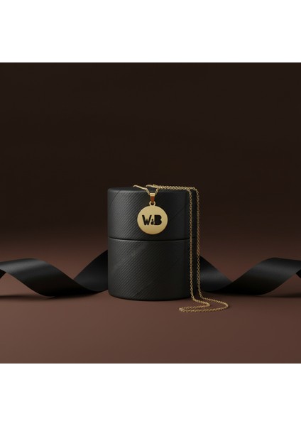 8 Ayar Altın Kolye Ucu B&w GM10498 1 gr modelleri