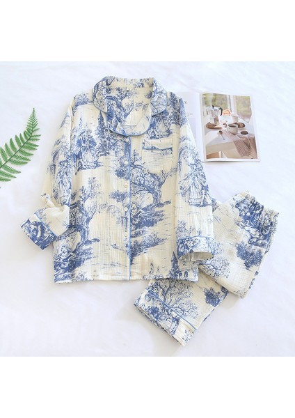 Organik Pamuk Müslin Kumaş Pijama Takımı fiyatları