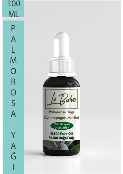 Palmorosa Yağı 100 ml ( Cymbopogon Oil )