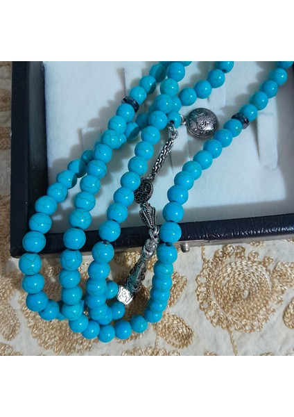 99 luk Turkuaz tespih fiyatları