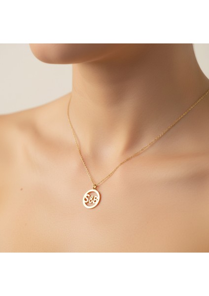 8 Ayar Altın Kolye Ucu B&s GM10445 0.5 gr