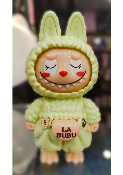 Labubu Değişen Yüzlü Plastik Anahtarlık (10CM) AD48166