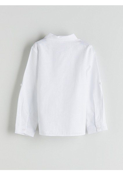 Yeni Sezon Basic Erkek Çocuk Poplin Gömlek modelleri