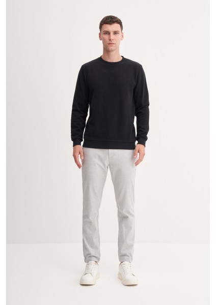 56400 Siyah Erkek Sweatshirt