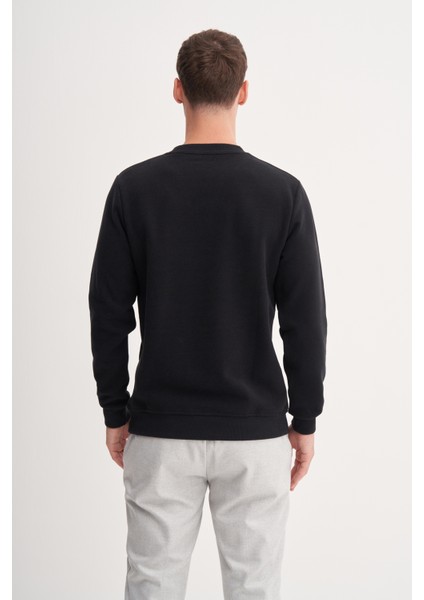 56400 Siyah Erkek Sweatshirt modelleri