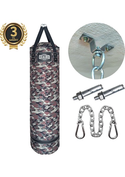 Polystar 120 x 30 cm Boks Kum Torbası Kamuflaj