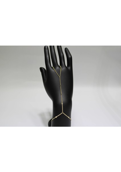 14 Ayar Altın Italyan Ezmesi Modeli Şahmeran Bileklik