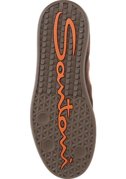 Koyu Bej Erkek Deri Sneaker indirimleri