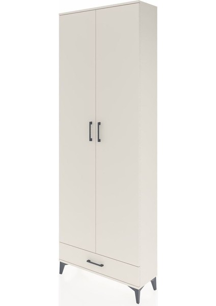 Arges Dolap 6 Raflı Tek Çekmeceli 2 Kapaklı 88X30X243 Aytaşı-Aytaşı modelleri