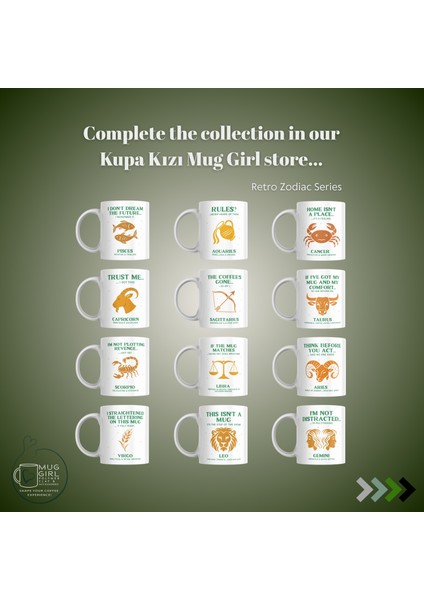 Oğlak Burcu Kahve Kupası – Disiplinli Ruhlara Özel Astroloji Temalı Hediye fiyatları