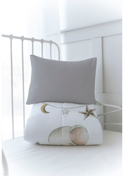 Organik Baskılı Bebek (100X150 Cm) Yorgan Seti - Iconic Serisi - Filin Düşleri modelleri