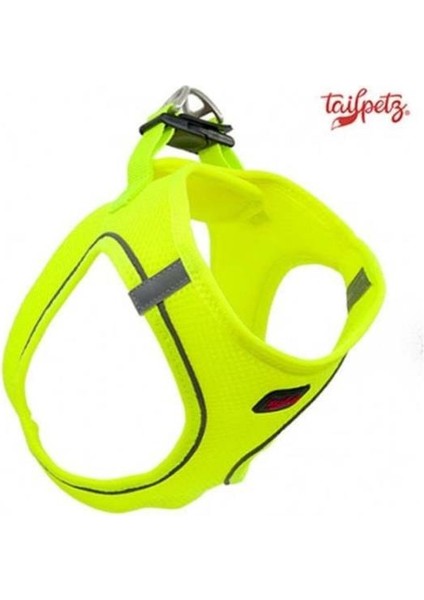 Air Mesh Köpek Göğüs Tasması (3xs) Neon Lime - Ylk-3xs-08 - Petshopundan