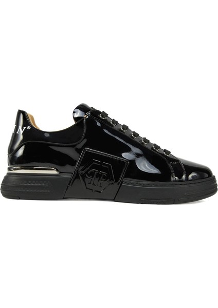 Siyah Erkek Deri Sneaker