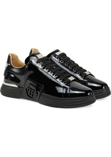 Siyah Erkek Deri Sneaker fiyatları