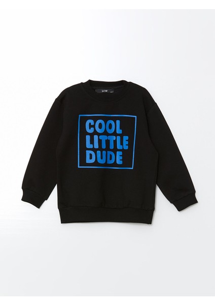 Yeni Sezon Bisiklet Yaka Erkek Bebek Sweatshirt 2'li fırsatları